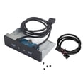 thumbnail image 1 of USB3.0 AUDIO Floppy Front Panel 3.5inch 2 USB3.0 Interfaces with Mic Audio, 1 of 13