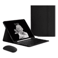 thumbnail image 1 of Étui Clavier pour iPad 9e/8e/7e Génération avec Pavé Tactile et Porte-Crayon, Touches Rondes Clavier Détachable pour iPad9/iPad8/iPad7/Air3/Pro10.2, 1 of 1
