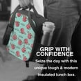 thumbnail image 6 of Bingfone Snowflake Hot Cocoa Reusable Insulated Lunch Bag Cooler for Work School Picnic or Travel, 6 of 7