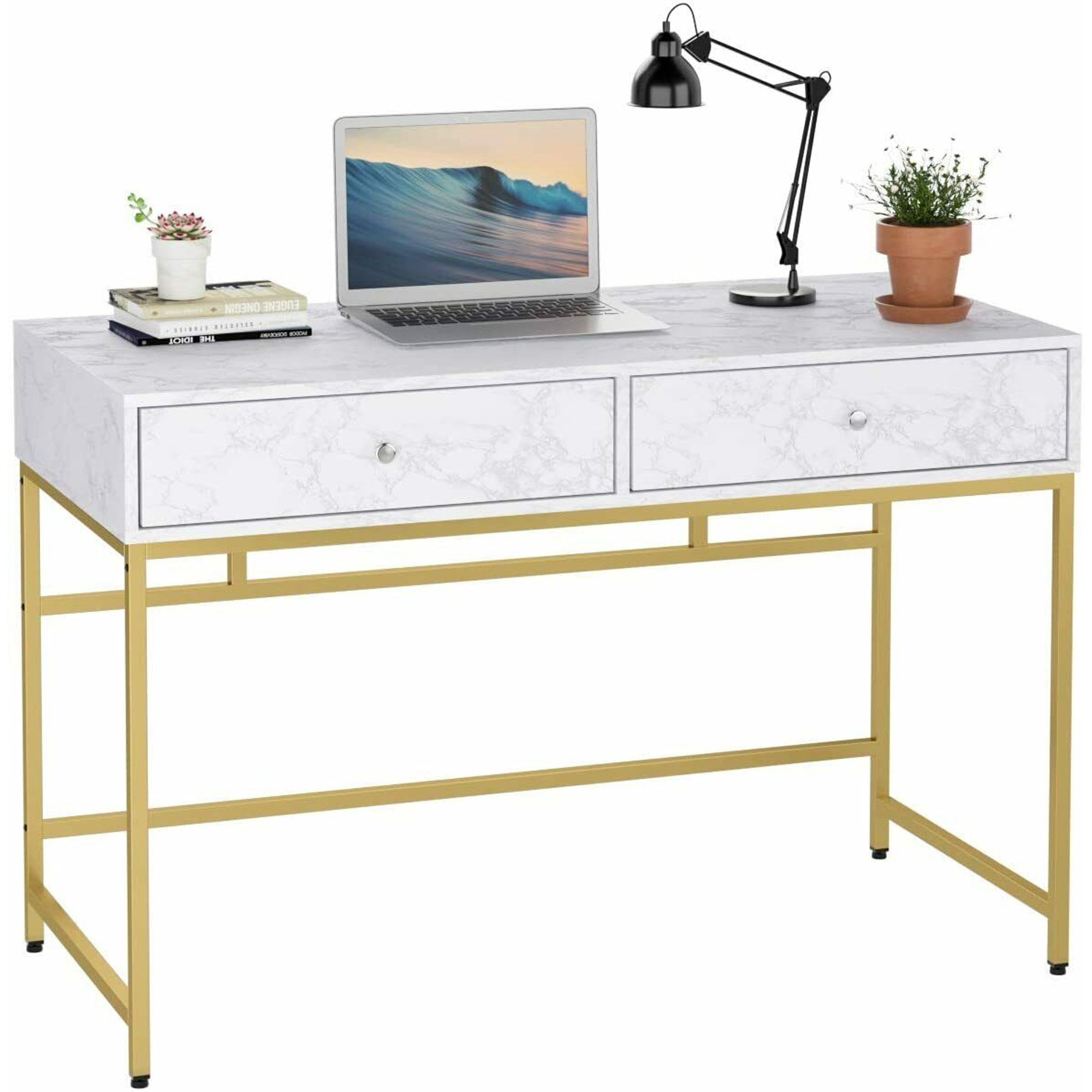 marble desk with drawers