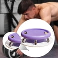 thumbnail image 4 of Almencla Disque Abdominal Roue Entraîneur Rouleau Disques Coulissants pour Gym Violet, 4 of 5