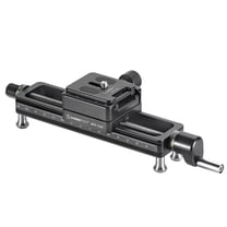 SUNWAYFOTO MFR-150D Macro Focusing Rail with screw-knob clamp