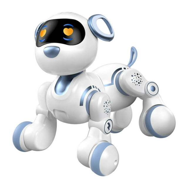 MERIGLARE Intelligent Robot Toy Music Toy for Boys Girls Smart Interactive Robotic Toy White Dog