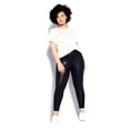 thumbnail image 4 of Women's Trendy Plus Size Good Vibes Pant Black 18W, 4 of 6