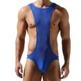 thumbnail image 2 of EOYWHK Mens Jumpsuits Mesh Hollow Out Bandage Sleeveless T-Type Workout Training Swimming Rompers, 2 of 7