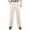 Beige, variant on QIYAGBSA Men's Pleated Pants High Waist Straight Leg Relaxed Fit Business Casual Trousers (Khaki, 32)