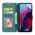 thumbnail image 6 of Feishell Moto G Stylus 5G Case with Credit Cards Holder, Wallet Magnetic Crossbody Shoulder Strap Flip Stand Purse Premium PU Leather Cover for Moto G Stylus 5G 2022, Darkgreen, 6 of 9