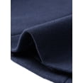 thumbnail image 5 of INSPIRE CHIC Trench Coats with Belt for Women's Shawl Collar A Line Outerwear Winter Jacket Pea Single Breasted Coat L Dark Blue, 5 of 6