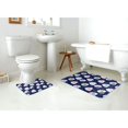 thumbnail image 4 of Xecao Mom And Baby Owls 2-Piece Vintage Seamless Anti-Skid Mat Set, featuring a stylish pattern for a safe and elegant toilet rug experience, 4 of 6