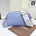 thumbnail image 4 of Bolso De Hombro Bolso de viaje Color sólido pequeño Moda Casual Elegante Borla para ir de compras, 4 of 5
