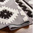 thumbnail image 3 of Mark&Day Washable Area Rugs, 8x10 Cincinnati Rustic Black Area Rug (7'10" x 10'1"), 3 of 5