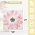 thumbnail image 3 of GZHJMY Baby Gauze Towels for Kids Soft Handkerchief Newborn 100% Cotton Romantic Pink Rendering Flowers Absorbent 12x12 Inch 3 Pack, 3 of 7