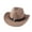 lsqxnc24060504-Camel, variant on WEISIPU Womens Mens Hat Cowgirl Cowboy Wild West Hats Western Headwear Wide Brim Cap