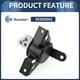 thumbnail image 5 of Soporte del motor Unique Bargains, MONTAJE DEL MOTOR No.95969583 para Chevrolet Spark 1.2L 2011-2015 Negro, 1 Pc, 5 of 6