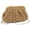 Coffee, variant on Straw Clutch Purses for Women Cloud Dumpling Pouch Straw crossbody Handbag Summer Beach Woven Shoulder Bags