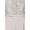 thumbnail image 3 of Big Girls' Sparkling Sequin Lace Double Chiffon Flowers Girls Dresses Burgundy 18 (C12CC12), 3 of 3