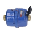 thumbnail image 2 of Positive Displacement Water Meter Brass Cold Water Flow Meter for Garden and Home 1/2inch Fitting, 2 of 14