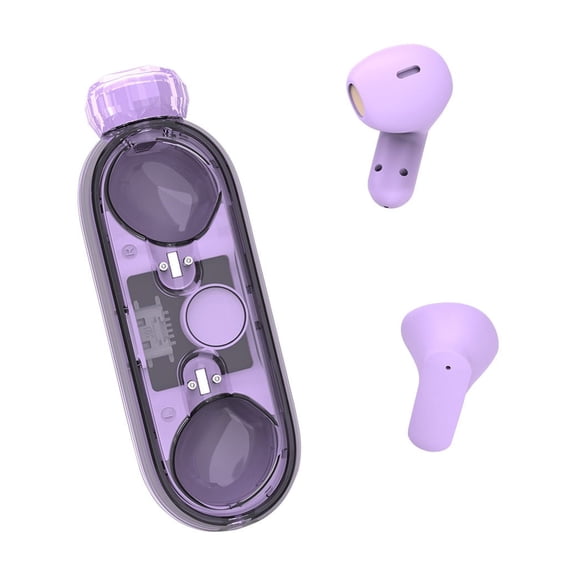 Cheap Wireless Earbuds, Bluetooth 5.3 Headphones Bass Stereo, Ear Buds with Noise Cancelling Mic LED Display, IP7 Waterproof in Ear Earphones, 36H Playtime for Laptop Pad Phones Sports Workout