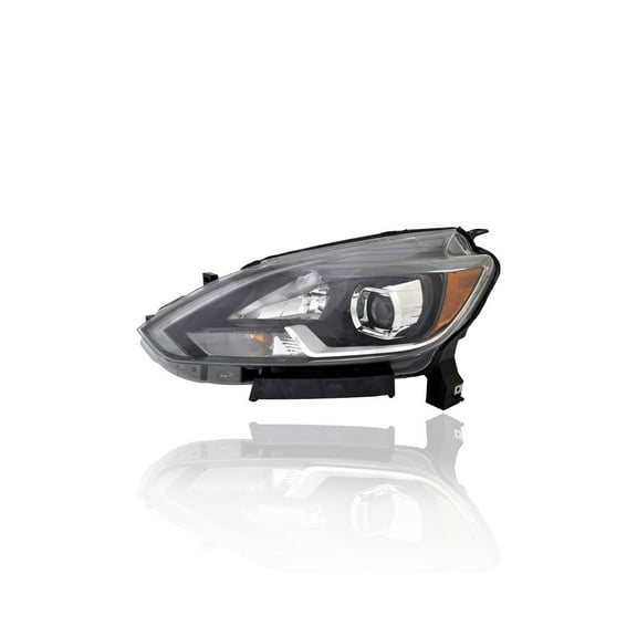 Headlight Assembly - Compatible/Replacement for '18-19 Nissan Sentra SR/Turbo/SL/Nismo - LED - Left Hand - Driver - 260605UD5A - CAPA Fits select: 2018-2019 NISSAN SENTRA S/SV/SR/SL