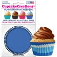thumbnail image 2 of Blue Swirls 24/Pkg - Jumbo Baking Cups, 2 of 3