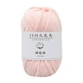 JikoIiving Cotton to The Core Soft Cotton Yarn for Crocheting,Cotton 4