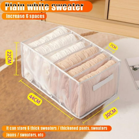 

6/7/9/11 Grid Underwear Bra Jeans Organizer Storage Box Drawer Closet Organizer Divider Box for Underwear Scarf Socks Bra