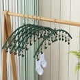 thumbnail image 4 of Under 10 Home Textile Storage A Pants Hanger with 10 Clips That Can Accommodate Small Clothes A Clothes Hook That Space and A Wardrobe for Hanging and Storing Clothes, 4 of 8