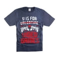 thumbnail image 3 of V Is For Video Games Shirt Funny Gaming Shirt Valentine's Day Joke Shirt Humorous Gifts For Him, 3 of 6