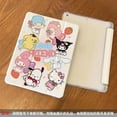 thumbnail image 1 of Sanrio Hello Kitty Étui de Protection pour IPad Cartoon IPad Pro 2022 2021 10.2 Air 2 3 Mini 4 5 6 Trois Étui Pliantes Transparentes, 1 of 7