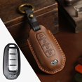 thumbnail image 1 of Car Key Fob Cover Case Protector For Infiniti Car Key Case Fob Cover Leather Full Wrap, 1 of 24