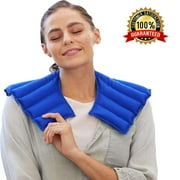 Medical Grade Neck Pain Relief Warm Suport Tiring Day Stress Vanisher Heating Pad - Blue