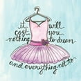 thumbnail image 2 of Martin, Monica 26x26 White Modern Wood Framed Museum Art Print Titled - Ballerina, 2 of 4