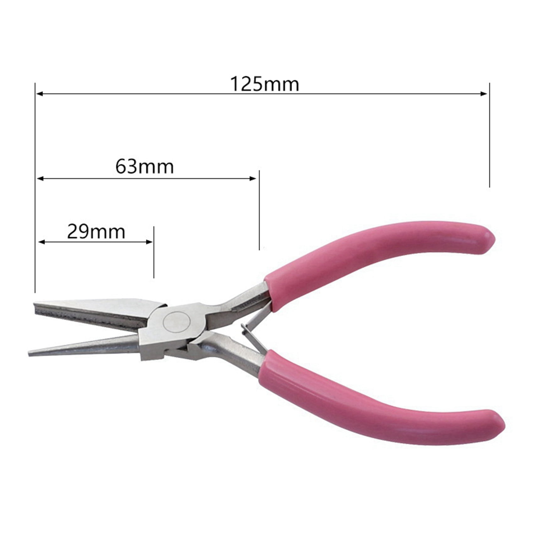 Pince Ronde Concave Pour Bijoux - Pour Faire Des Boucles, Des épingles, Plier Le Fil, Réparer Des Créations
