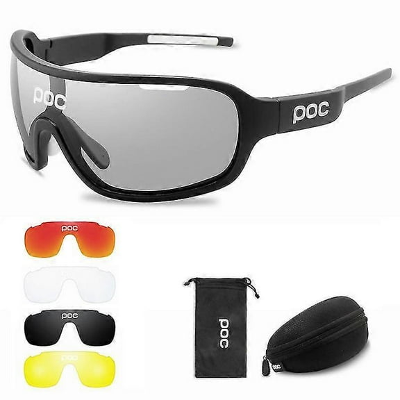 Poc do blade 5 lens set mtb cycling glasses bike bicycle goggles outdoor sport sunglasses uv400 eyewear