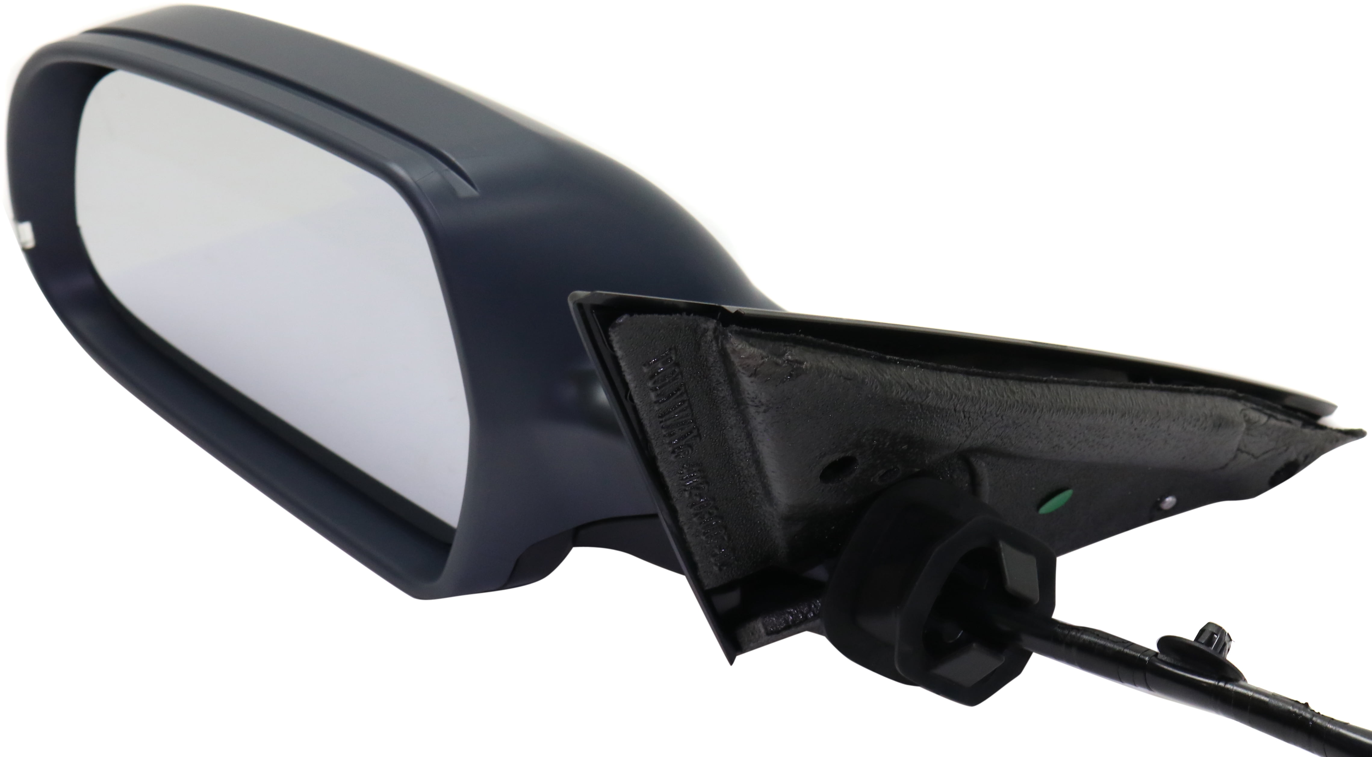 Mirror Compatible With 2010-2011 Audi A4 S4 Left Driver Side Heated In-housing Signal Light Paintable Kool-Vue