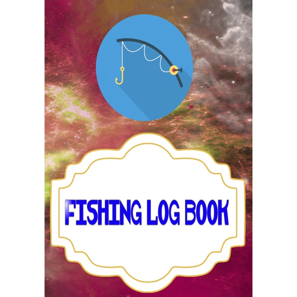 Fishing Log Book Fly Fishing Log Cover Matte Size 7x10 Inches
