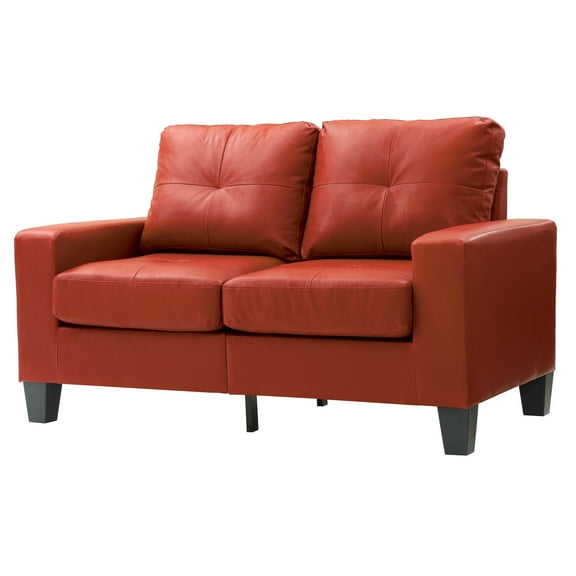 Glory Furniture G465A-L Red Loveseat