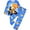 Blue Wheel Loader, variant on ATAIKU 3-8Y Toddler and Little Boy Pajamas Set Kids Long Sleeve Tee and Pants Sports Car Sleepwear Boys 2-Piece Jammies