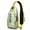 Black-49, variant on Oral Care Sling Backpack with Dentist and Tooth Pattern – Water-Resistant Crossbody Shoulder Bag with Adjustable Reversible Strap, Anti-Theft Pocket, Breathable Back