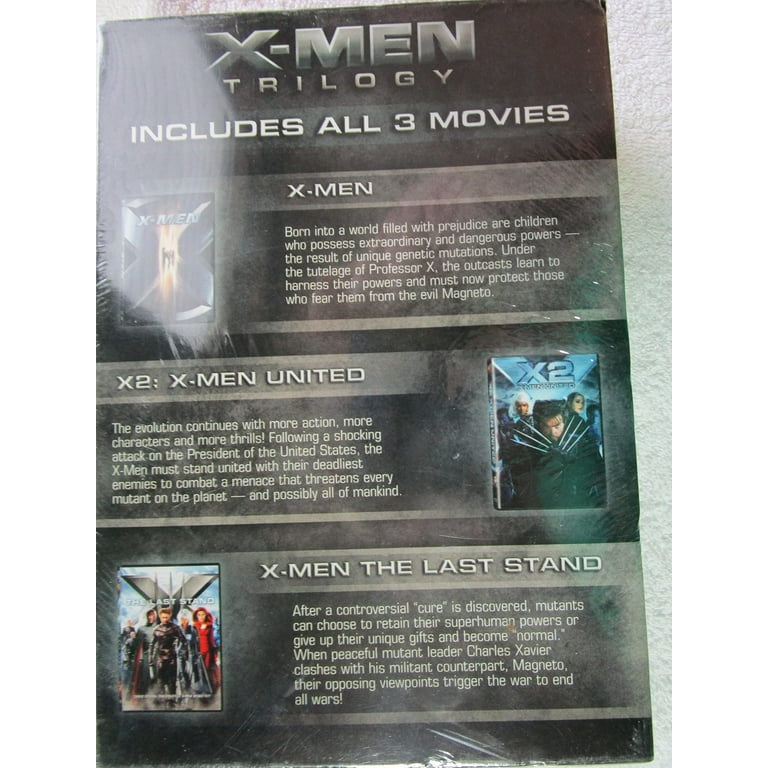 X-Men: Trilogy Pack (DVD), 20th Century Studios, Action