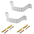 thumbnail image 1 of VYH Adaptador de bajante para canalón Correa para bajante 3x4 Correa líder 3x4 2 piezas (Blanco), 1 of 6