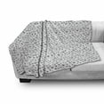thumbnail image 3 of Astrology Soft Flannel Fleece Throw Blanket, Zodiac Prediction of Future Aries Aquarius Cancer Gemini Taurus, Cozy Plush for Indoor and Outdoor Use, 70" x 90", Black Grey White, by Ambesonne, 3 of 6