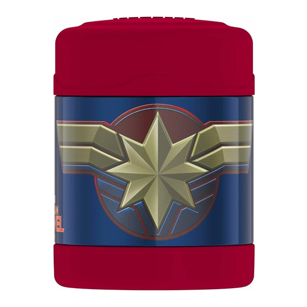 Thermos Funtainer Stainless Steel Food Jar (10 oz, Captain Marvel