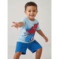 thumbnail image 5 of Conjunto de ropa Marvel Boys Spiderman, camiseta y pantalones cortos 4T, 5 of 5