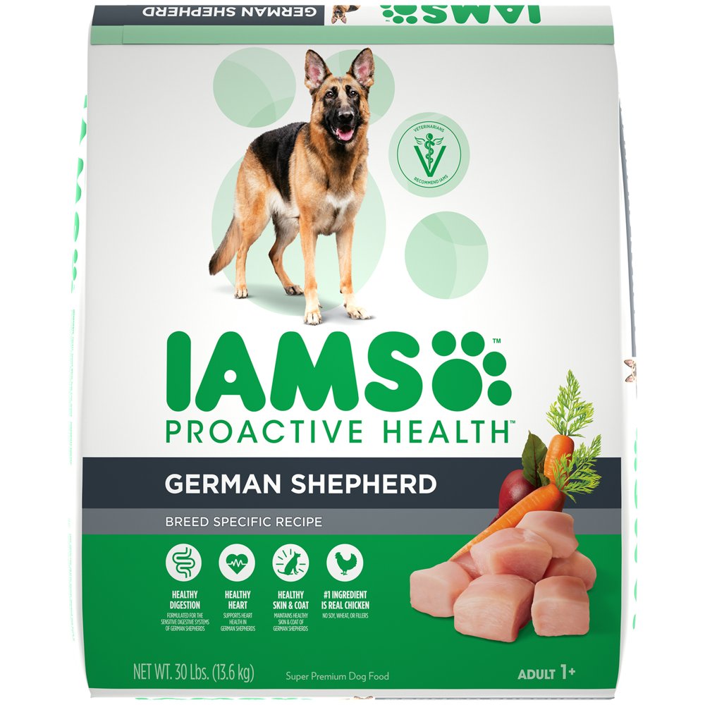 IAMS ProActive Health Adult German Shepherd Dry Dog Food, Chicken