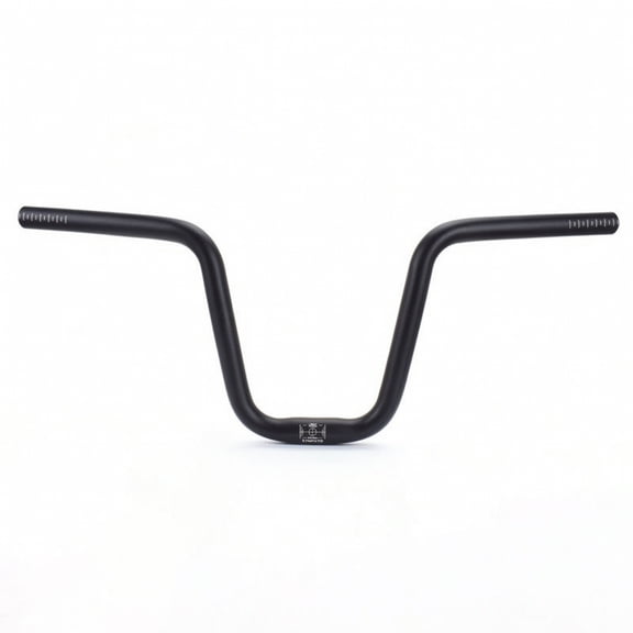 Abbraccia Bicycle Handlebar Curved Handlebar U Shaped Handlebar Matte Black Finish Ergonomic Comfort for Folding Bikes Commuters and City Riders
