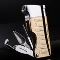 thumbnail image 3 of Dsscvnef Torche Métallique Rechargeable 4 en 1 avec 3 Outils de Nettoyage Parfaits, 3 of 4