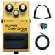 thumbnail image 1 of Pedal de guitarra BOSS SD-1 Super OverDrive con paquete de accesorios, 1 of 5