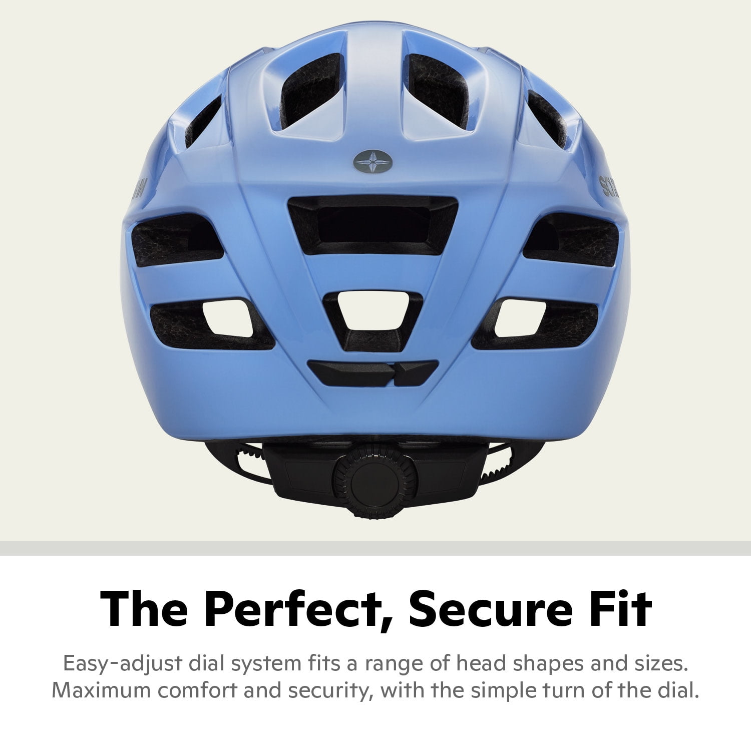 Schwinn Outlook Adult Comfort-Fit Helmet, Ages 14+, Powder Blue