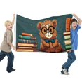 thumbnail image 2 of Castor Bandera impresa con temática, regalo perfecto para fanáticos, amigos y familiares, y adecuada para actividades al aire libre e interiores, decoraciones de fiesta. 90 cm × 150 cm., 2 of 6